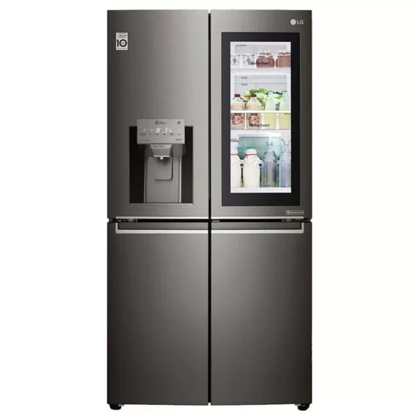 یخچال فریزر ساید بای ساید x39 کره 34 فوت مدل GR-X39FMKBL